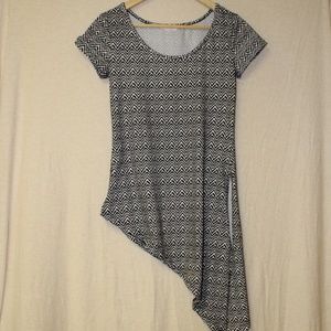 Long asymmetrical top